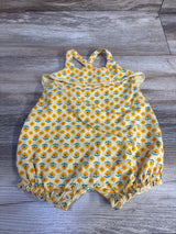 Just One You Floral Shortie Romper Yellow sz 3m - Me n Mommy To Be