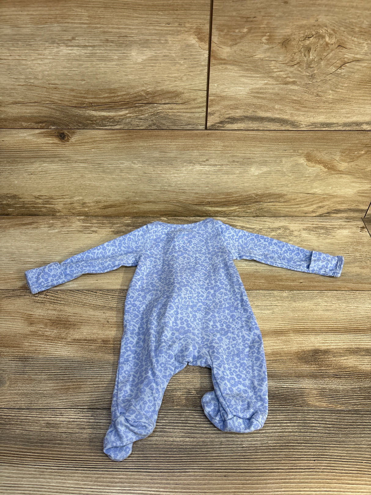 Just One You Floral Sleeper Blue sz Newborn