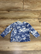 NEW Cat & Jack Tie-Die Sweatshirt Blue sz 2T