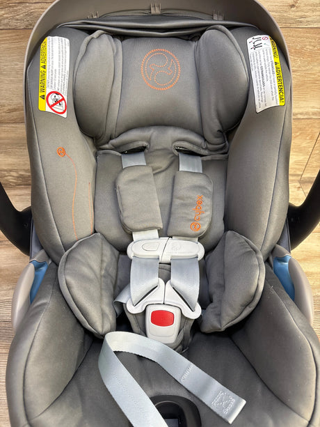 Cybex Gold Cloud G Lux Infant Car Seat in Lava Grey 4-35lbs - Me n Mommy To Be
