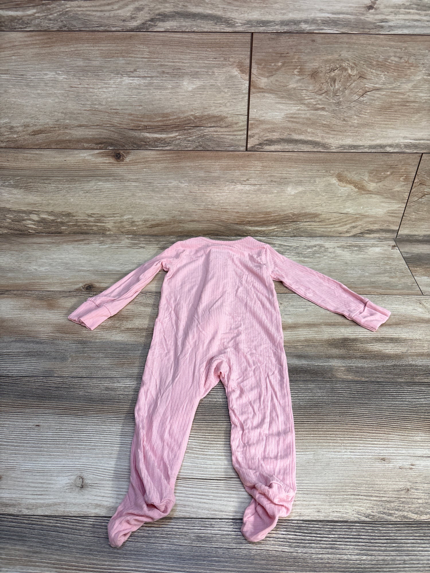 Carter's Purely Soft Ribbed Sleeper Pink sz 6m