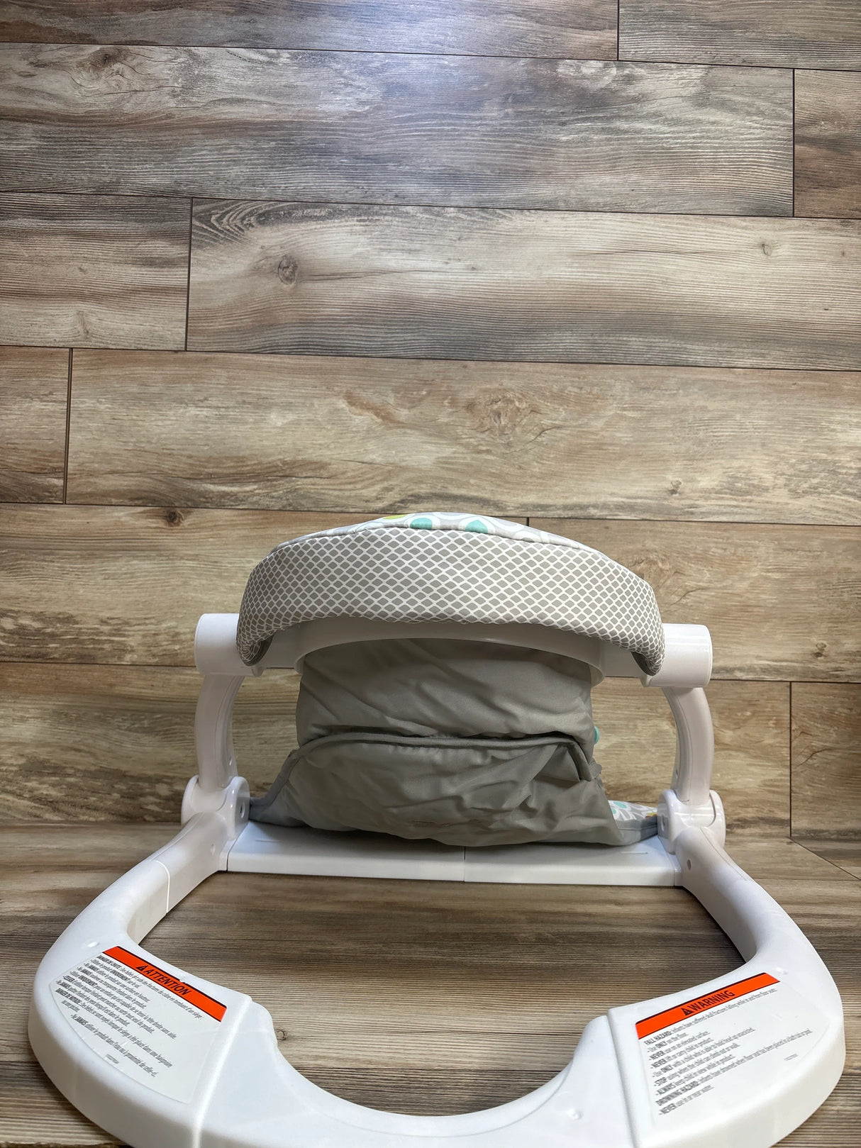 Fisher Price Sit Me Up Floor Seat in Grey