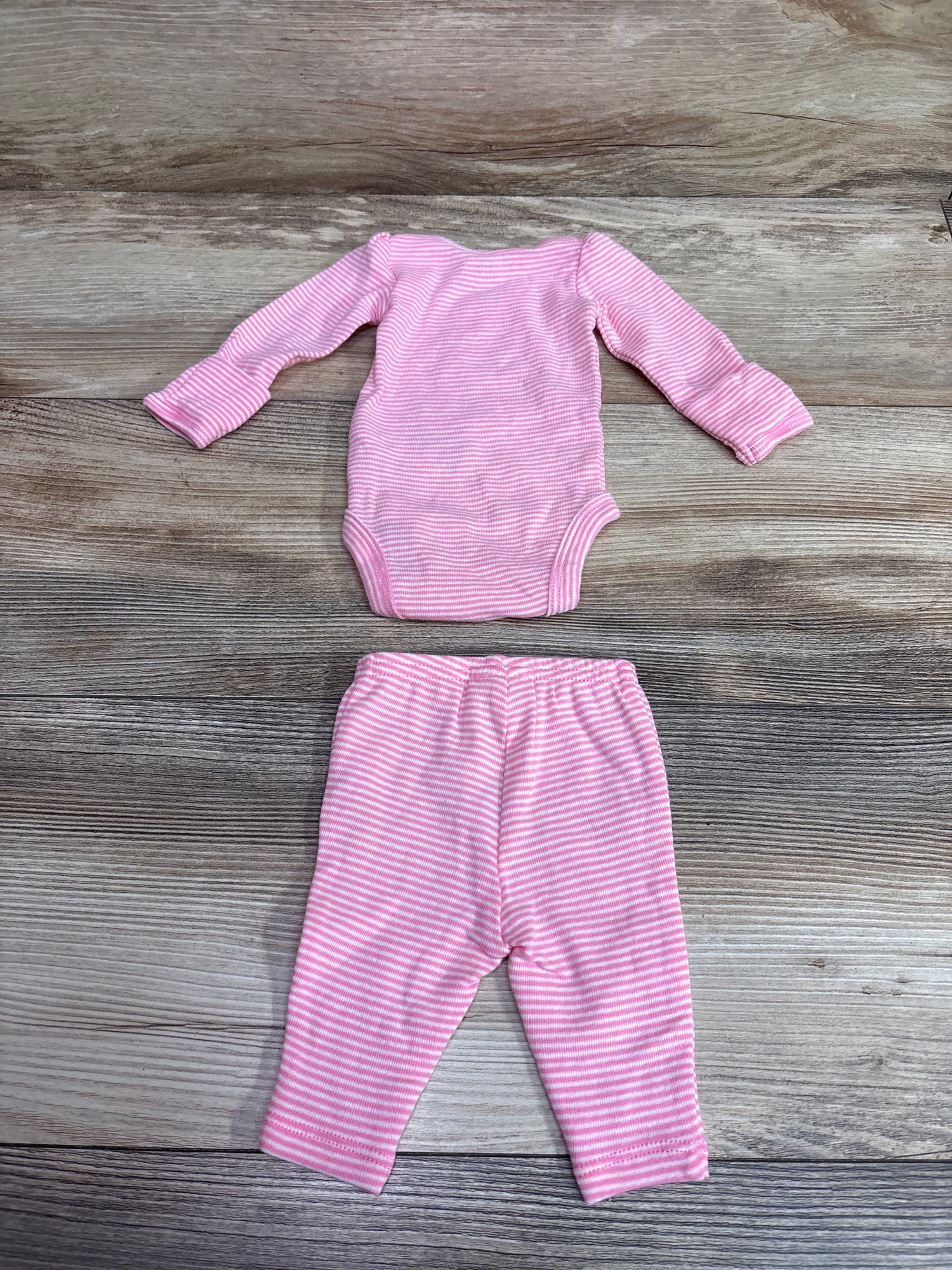 Simple Joys 2pc Bodysuit & Pants Set Pink sz Preemie