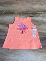 NEW Cat & Jack Flamingo Tank Top Pink sz 2T