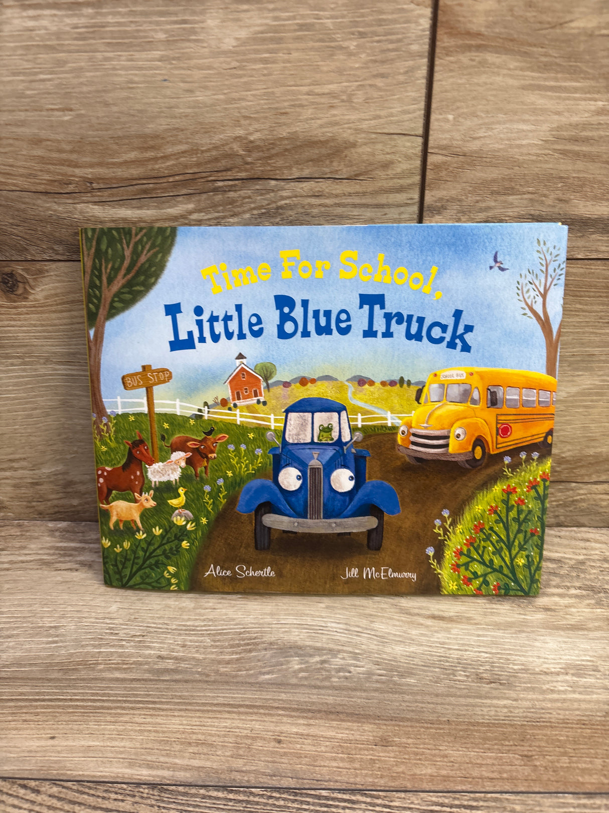Time for School, Little Blue Truck Hardcover Book