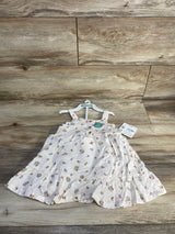 NEW Little Planet 2pc Floral Dress & Bloomers White sz 18m