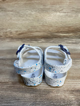 First Steps Double Buckle Sandals White sz 4c