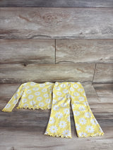 Baby Gap Ribbed 2Pc Daisies Set Yellow sz 18-24m