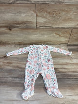Modern Moments Floral Viscose Sleeper Ivory sz 0-3m