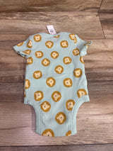 NEW Old Navy Rib-Knit Bodysuit Blue sz 6-12m