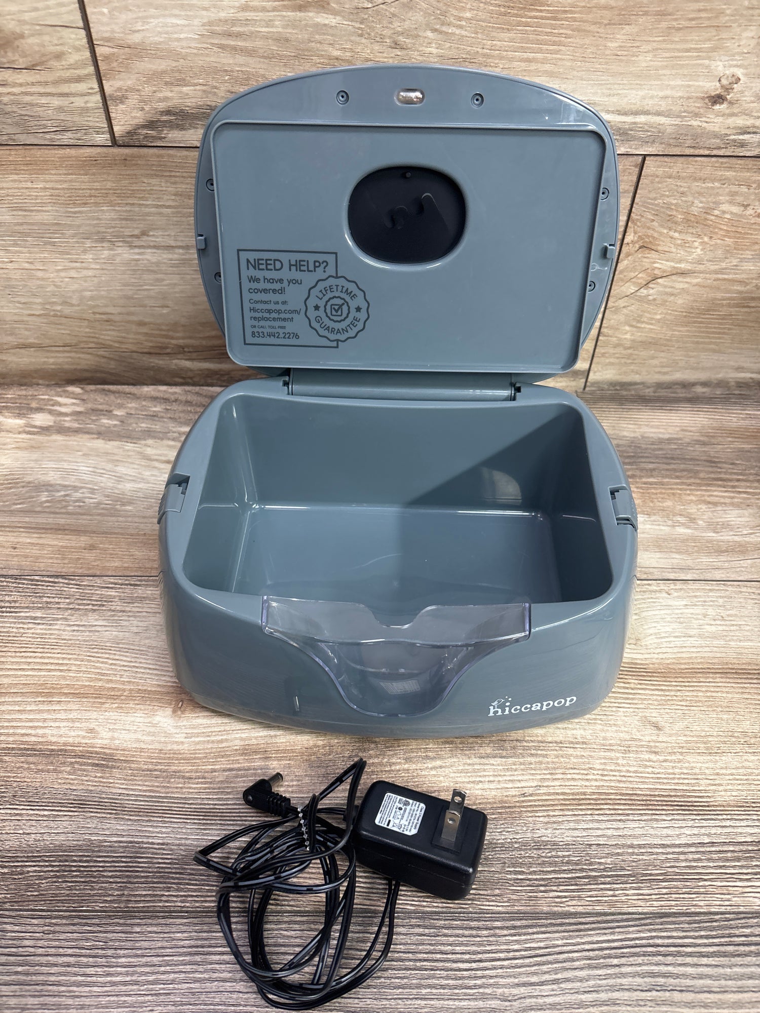 Hiccapop Ultra Wipe Warmer, Grey
