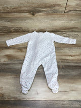 Aablexema Polka Dot Sleeper White sz 3-6m