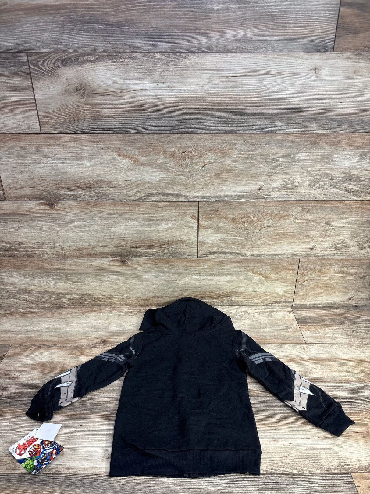 NEW Marvel Avengers Zip-Up Hoodie Black sz 5T