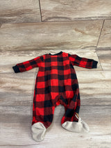 Carter's Blanket Sleeper Red sz Newborn