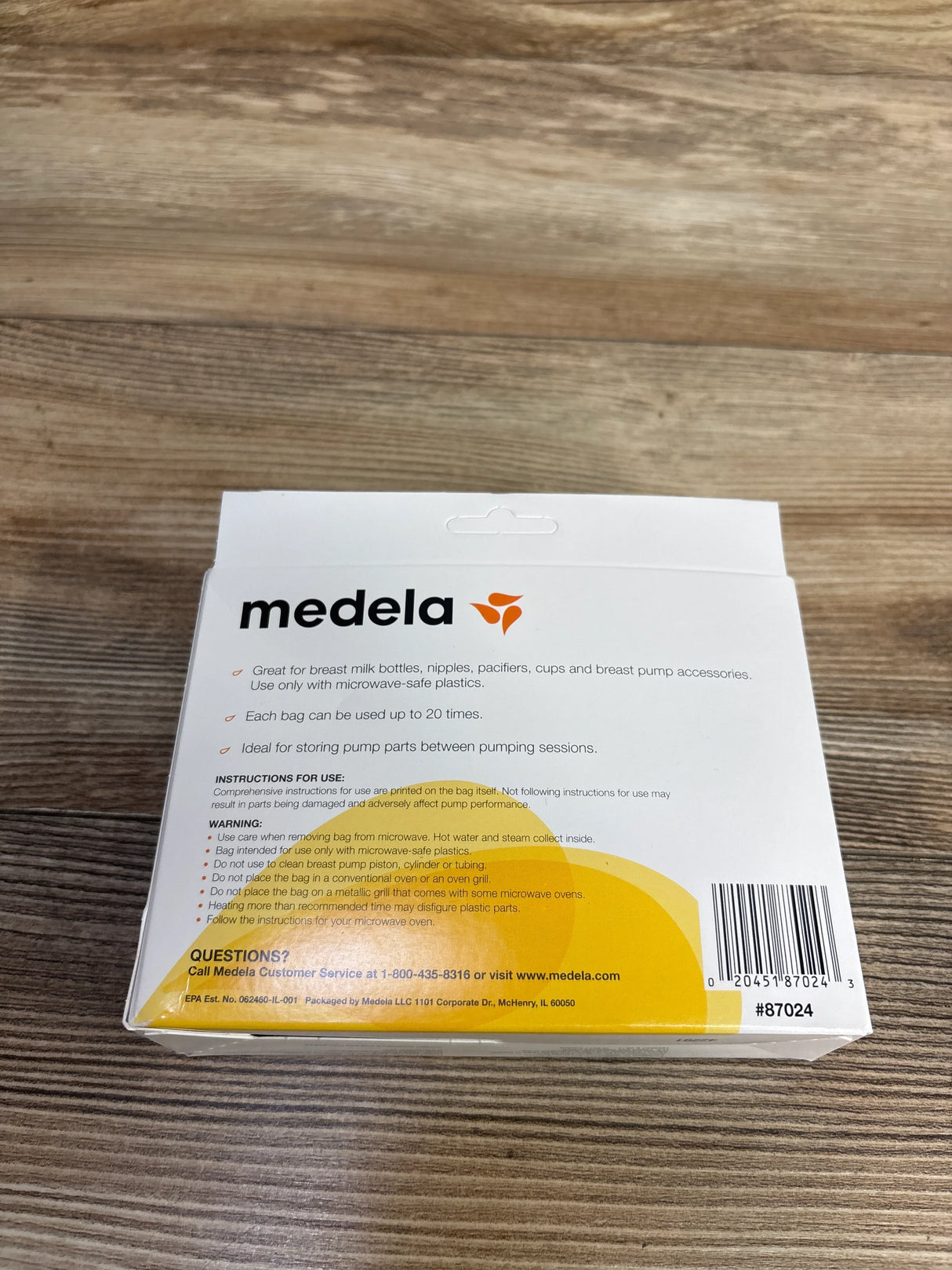 NEW Medela Quick Clean Micro-Steam Bags 5ct