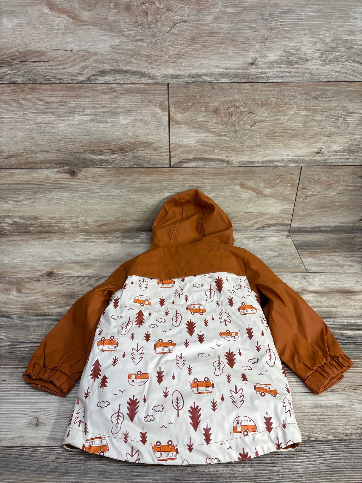 Cat & Jack 3-in-1 Rain Jacket Orange 2T