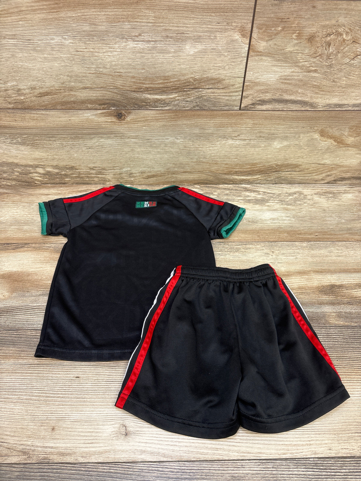 Mexico National Team 2pc Soccer Shirt & Shorts Black sz 2T