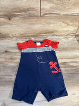 First Impressions Shortie Romper Red sz 18m