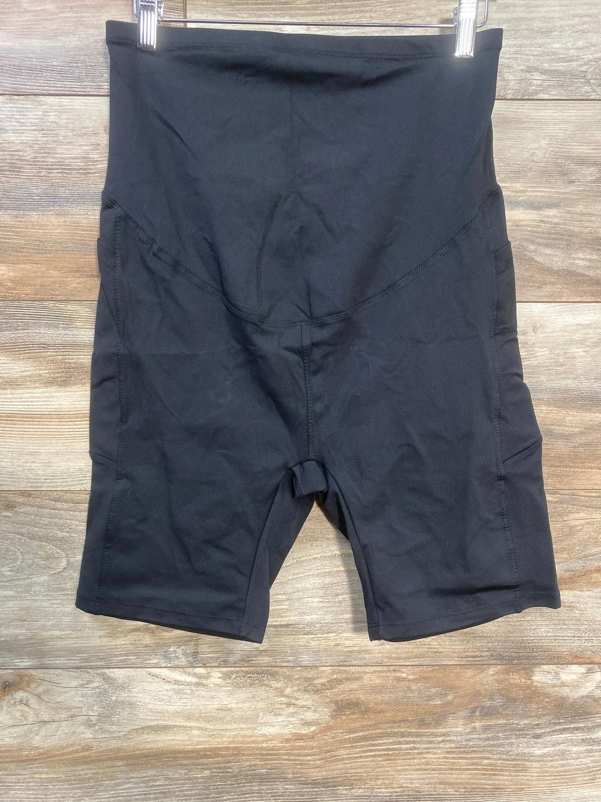 Full Panel Yoga Shorts Black sz Large