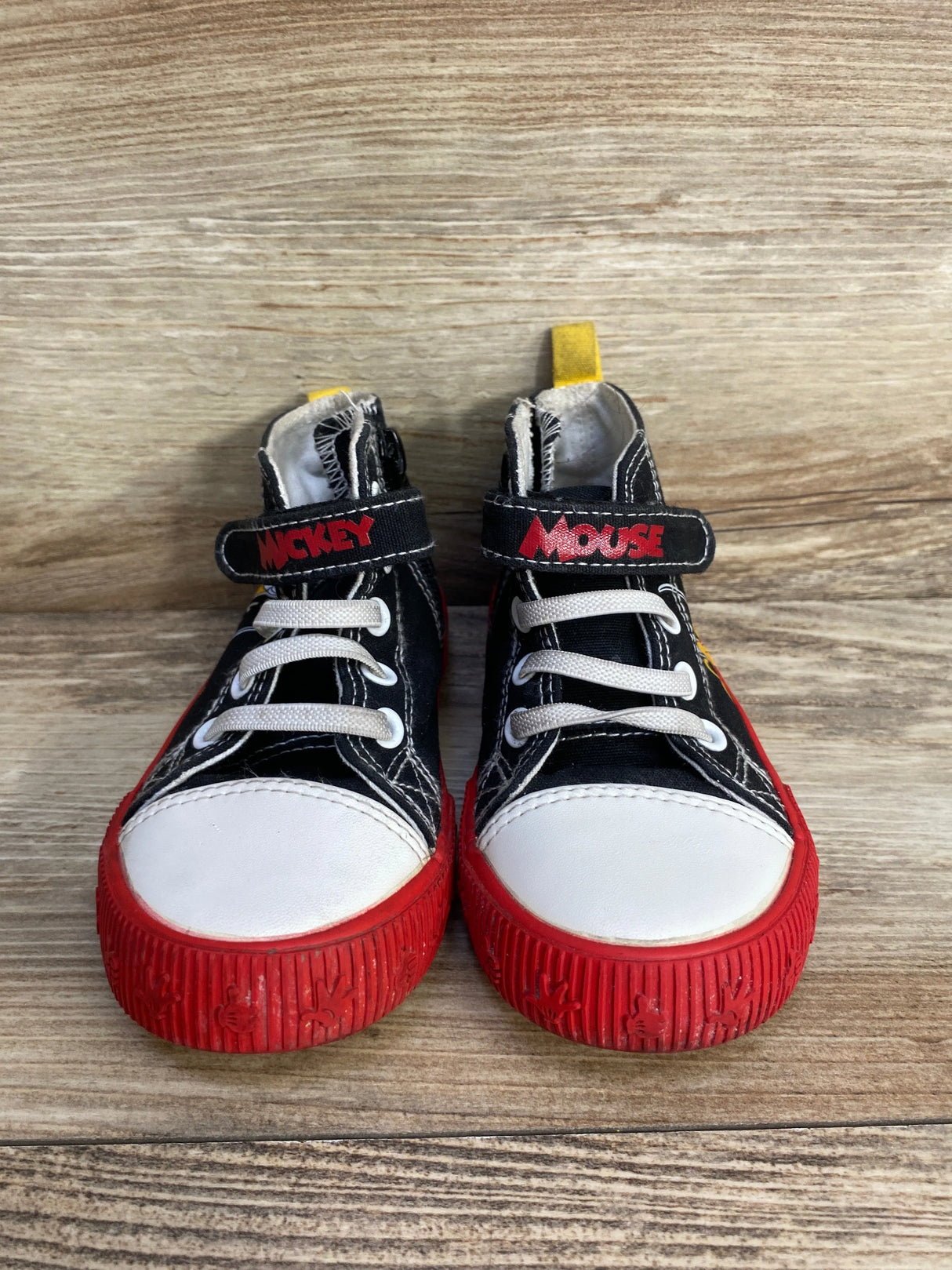 Disney Junior Mickey Mouse Hi Top Sneakers Black sz 8c