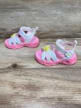 Carter's Toddler Girls Valery Light Up Sandals White/Pink Sz 5c