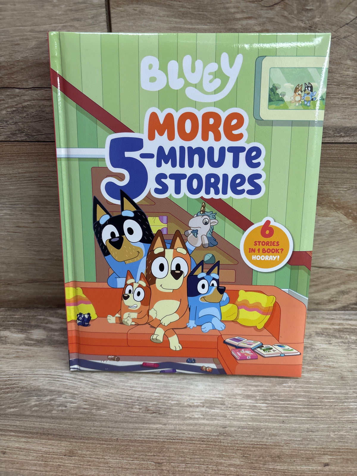 Bluey More 5-Minute Stories Hardcover Book