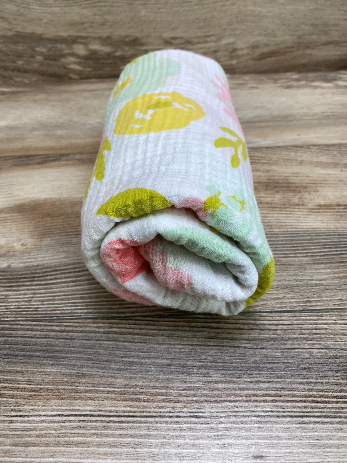 Cloud Island Muslin Swaddle Blanket Floral Print