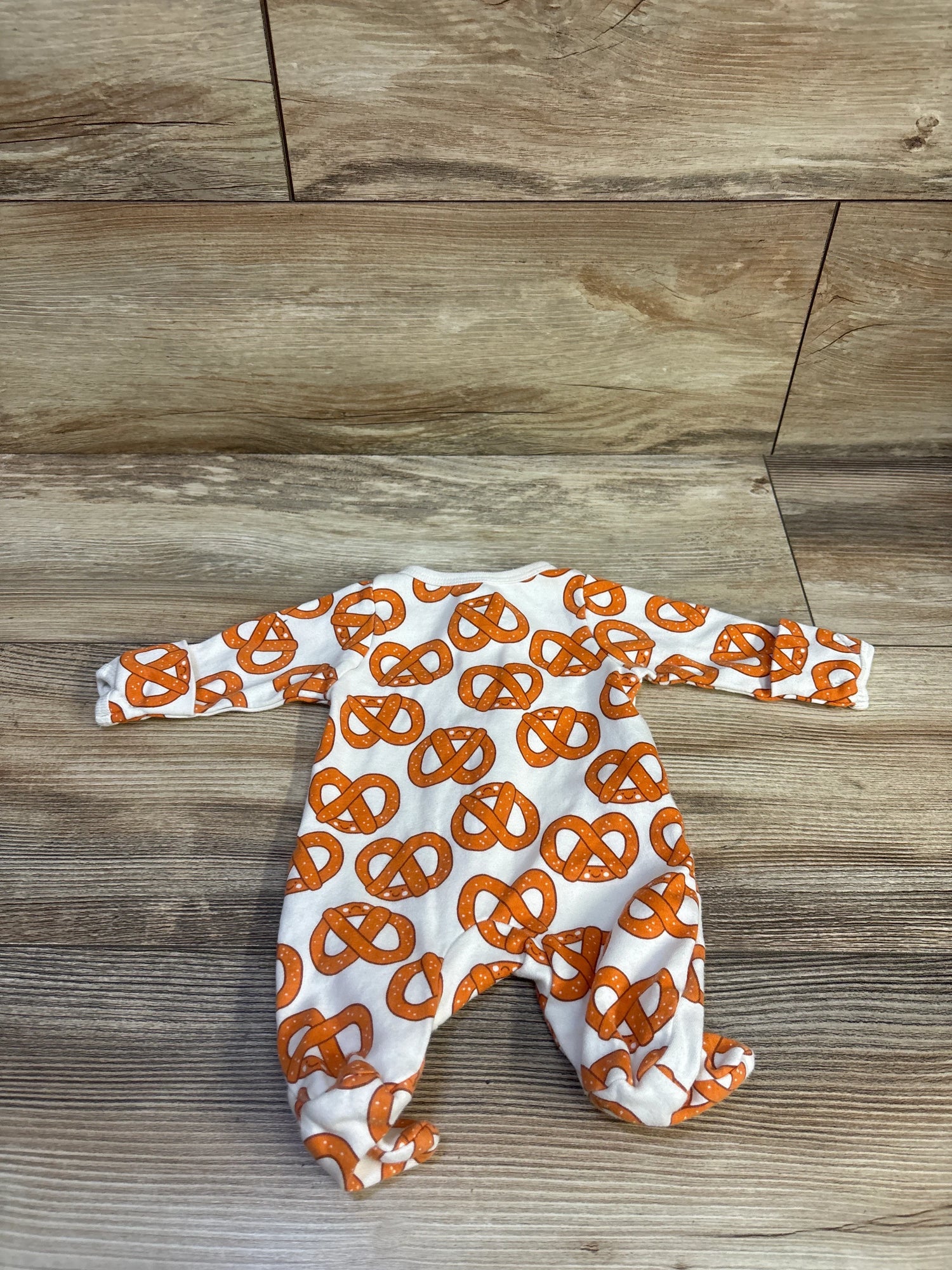 Wonder Nation Pretzel Sleeper White sz Preemie