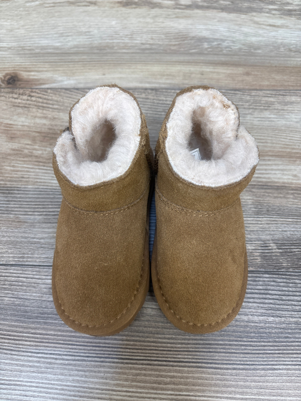 Bearpaw Toni Platform Ankle Boots Tan sz 6c