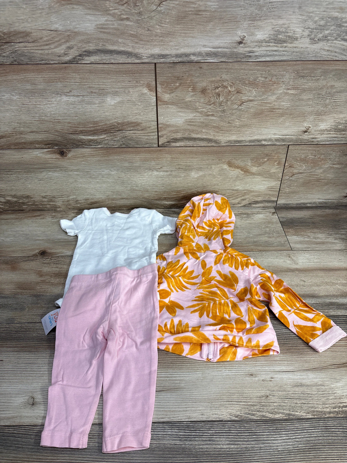 NEW Just One You 3pc Floral Full Jacket Set Pink sz 6m