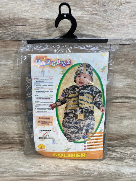 Rubie's NEW Soldier Bunting Costume sz 0-9m - Me 'n Mommy To Be