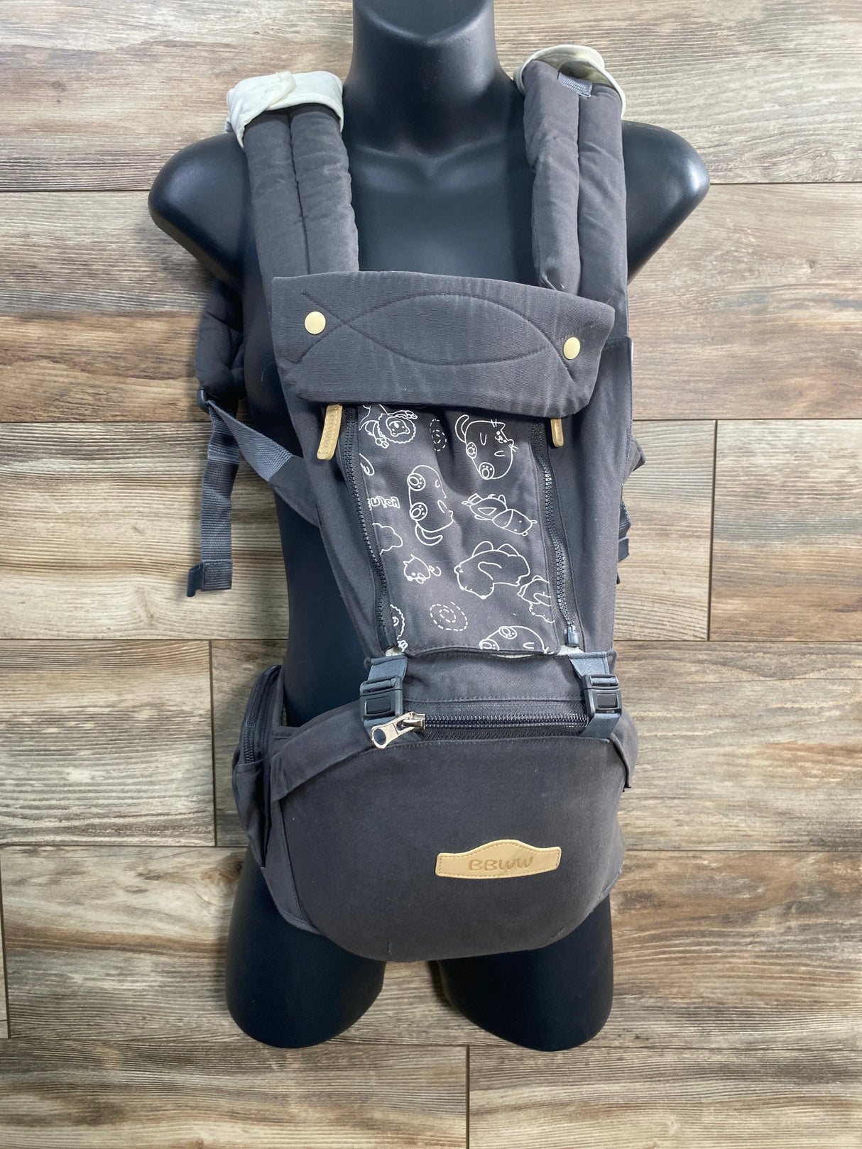 Baby Carrier With Hip Seat