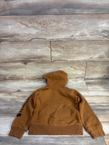 Carhartt Half-Zip Hooded Sweatshirt Brown sz 4T