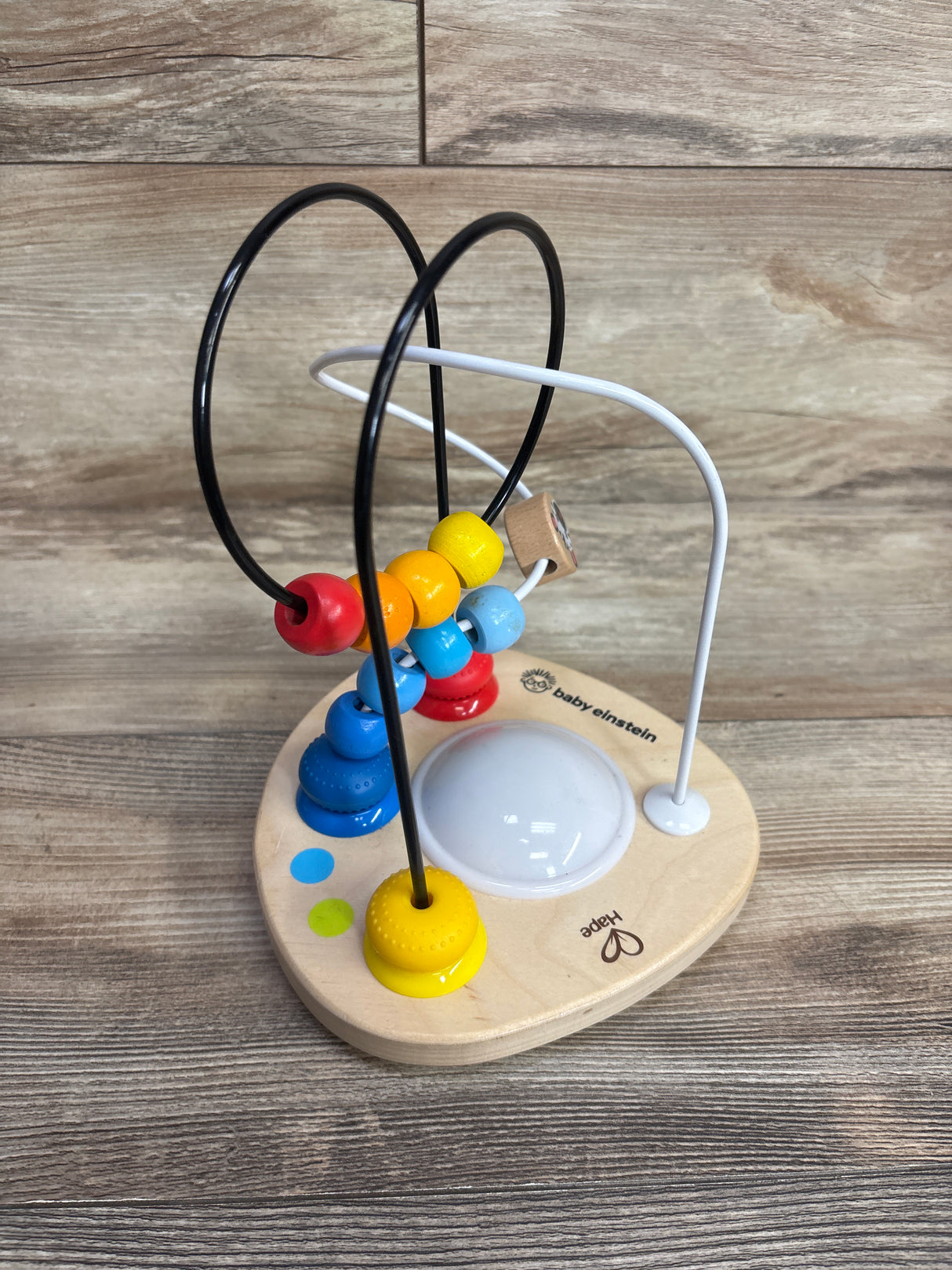 Baby Einstein Hape Color Mixer Wooden Bead Maze