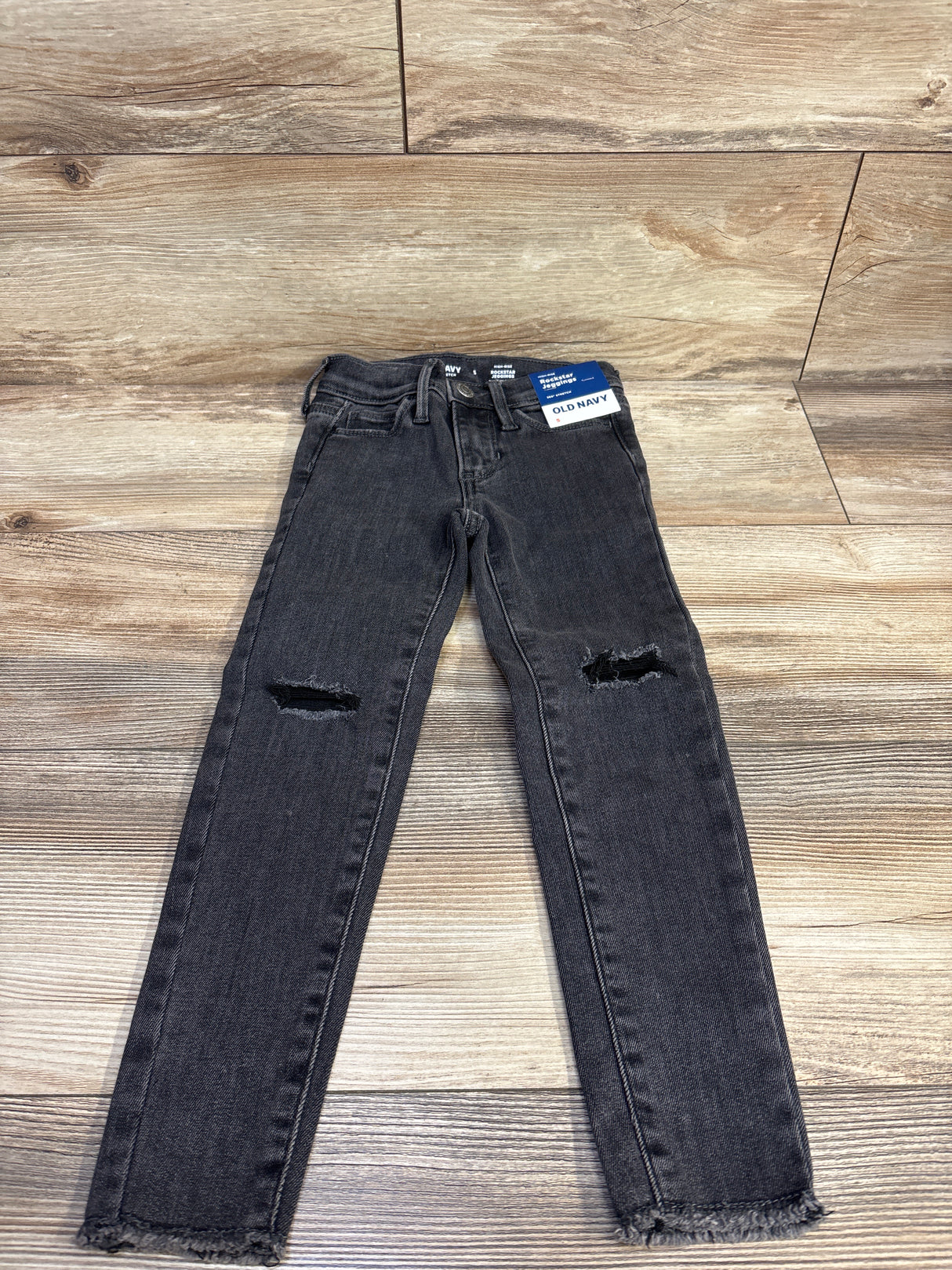 NEW Old Navy Rock Star Distressed Jeggings Grey sz 5T