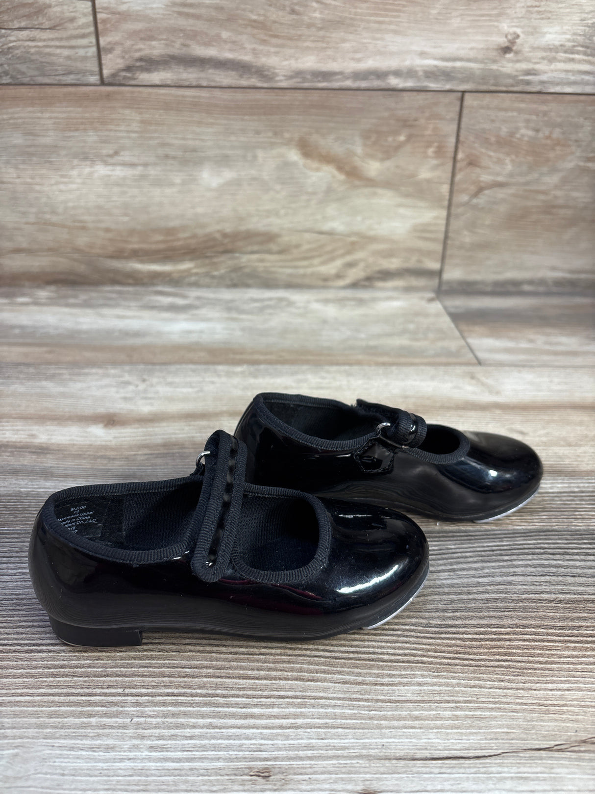 Dance Class Tap Shoes Black sz 7.5c