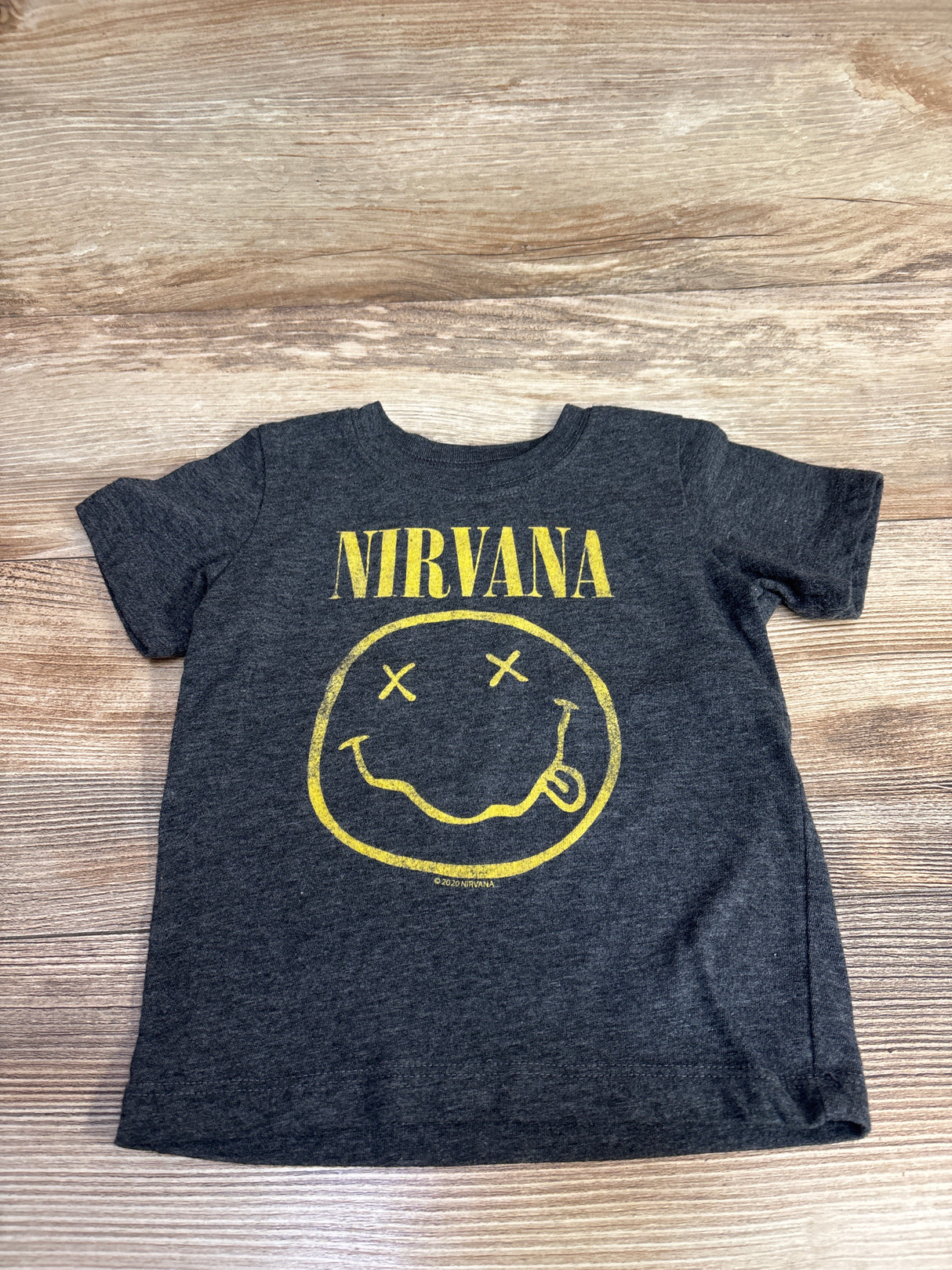 Nirvana Band T-Shirt Grey sz 2T