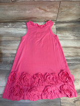 Janie & Jack Rosette Knit Dress Pink sz 4T