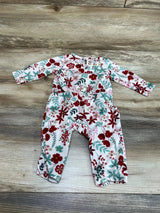 Just One You Floral Coverall White sz 6m