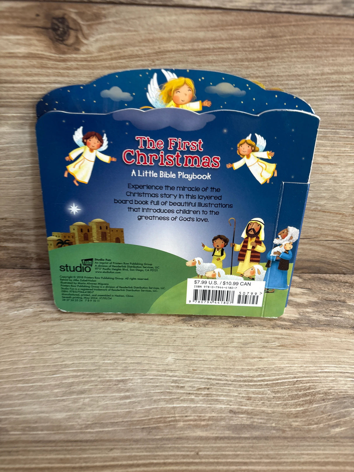Little Bible Playbook: The First Christmas Board Book