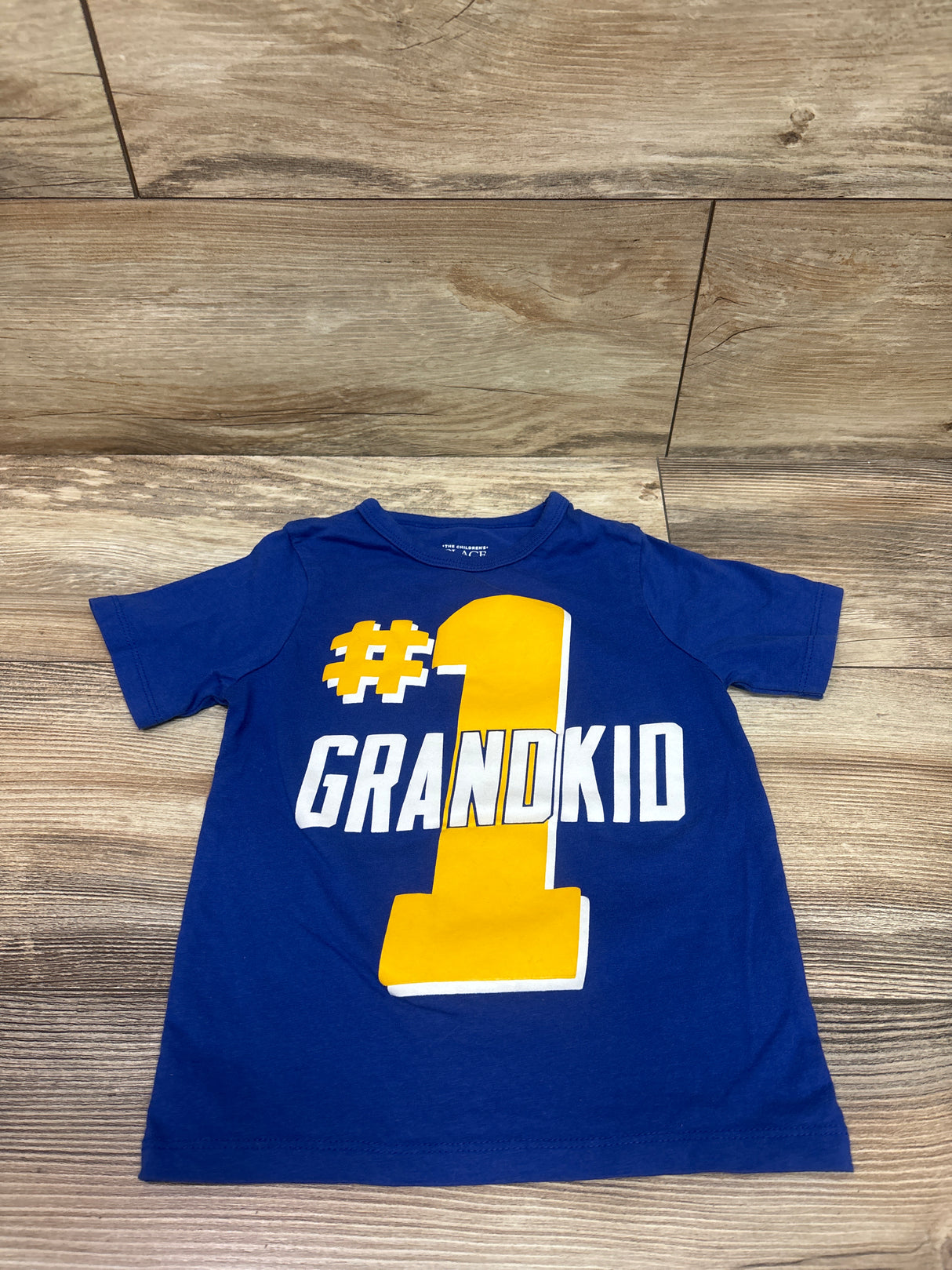 Children's Place #1 Grandkid Shirt Blue sz 3T