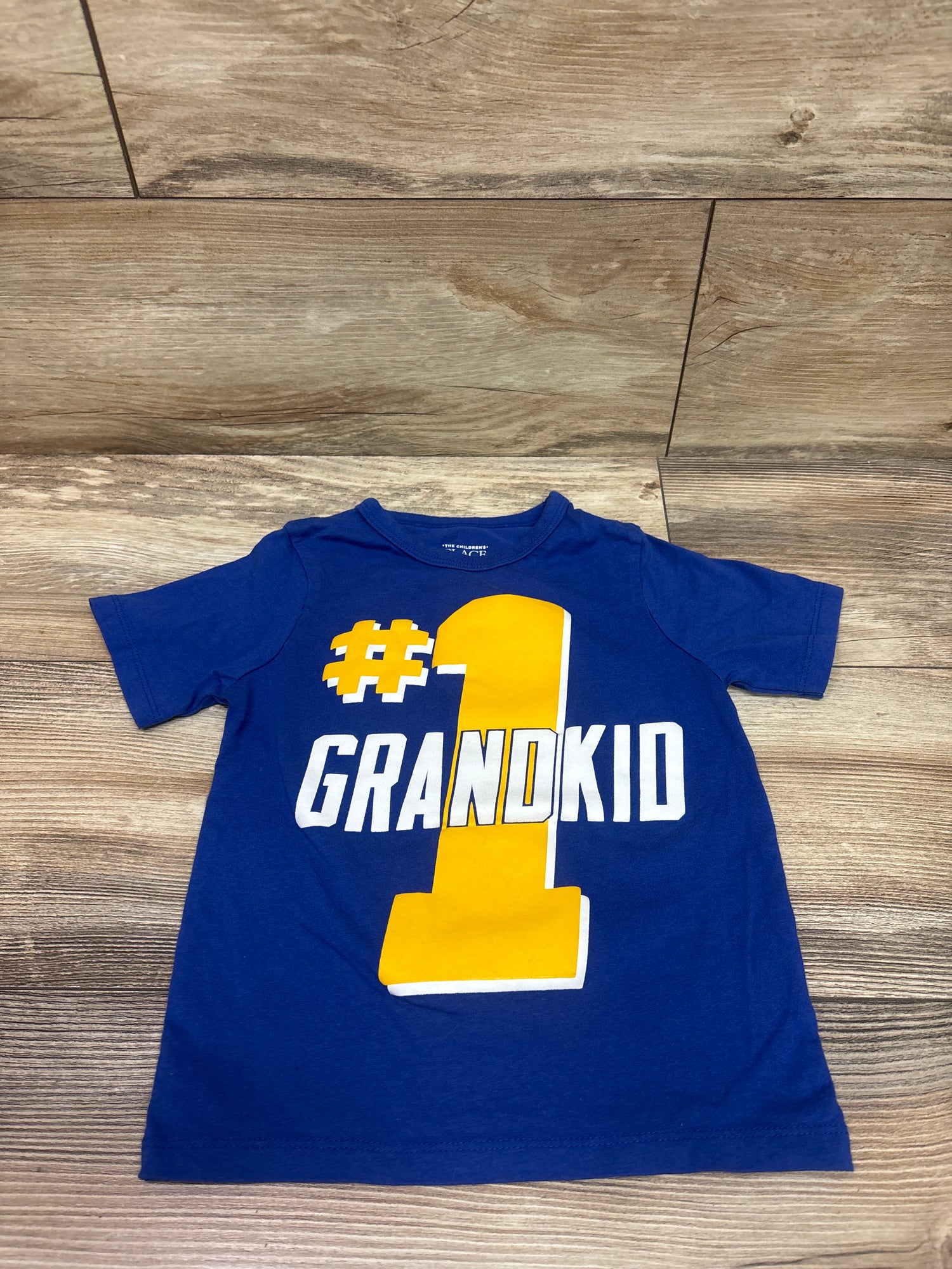 Children's Place #1 Grandkid Shirt Blue sz 3T
