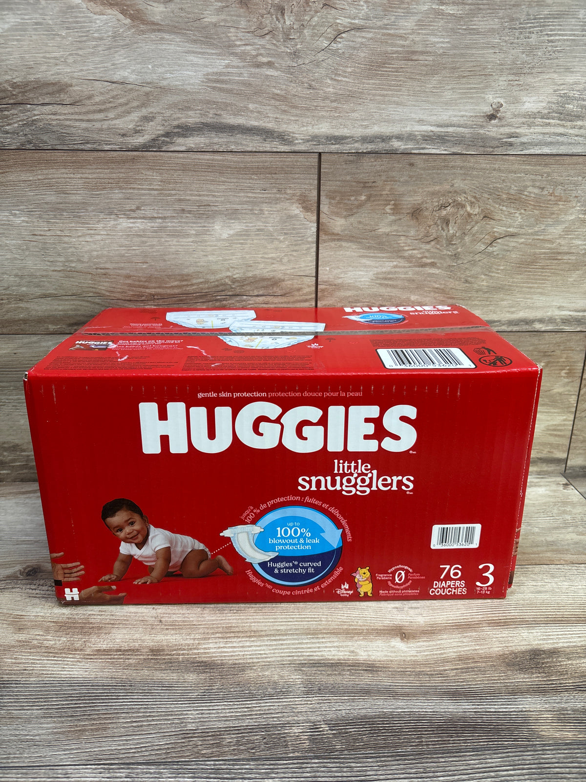 NEW Huggies Little Snugglers Diapers Size 3 76ct