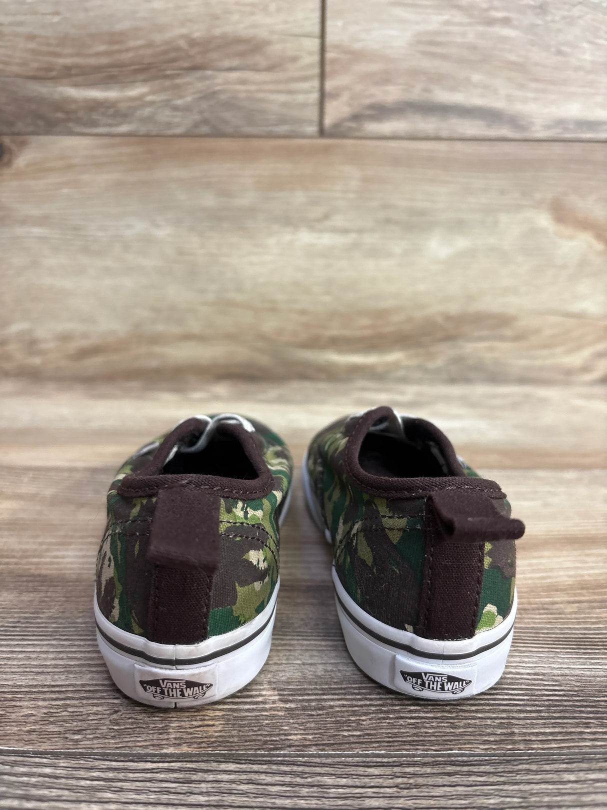 Vans Old Skool V Camo Sneakers Green sz 9.5c