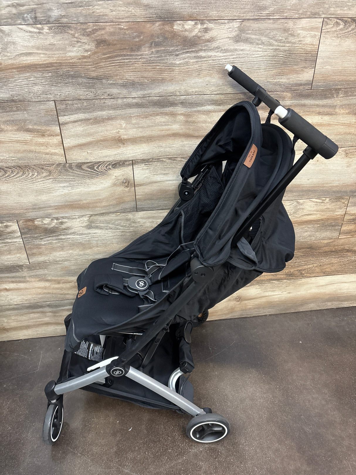 gb Pockit+ All City, Velvet Black Stroller