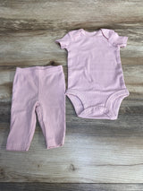 Just One You 2pc Bodysuit & Pants Pink sz 3m - Me n Mommy To Be