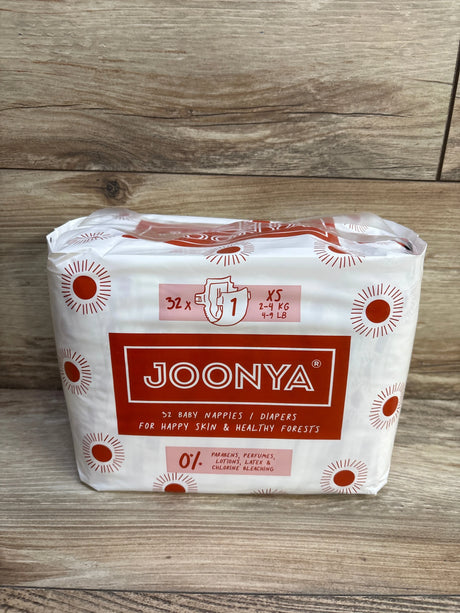 NEW Joonya Diapers Size 1(Newborn) , 32ct - Me n Mommy To Be