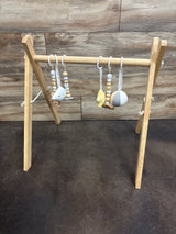 Mallify Wooden Baby Activity Gym