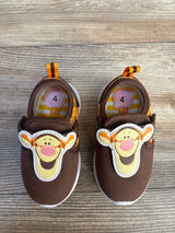 Disney Winnie the Pooh Tigger Sneakers Brown sz 4c