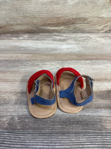Old Navy Strappy Mixed-Material Sandals Red sz 1/2c